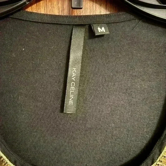 Kay Celine Medium Tunic Black Metal trim - Picture 4 of 8